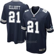 Maglia NFL Game Bambino Dallas Cowboys Elliott Nero