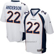 Maglia NFL Game Bambino Denver Broncos Anderson Bianco