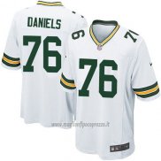 Maglia NFL Game Bambino Green Bay Packers Daniels Bianco