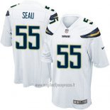 Maglia NFL Game Bambino Los Angeles Chargers Seau Bianco