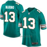 Maglia NFL Game Bambino Miami Dolphins Marino Verde Scuro