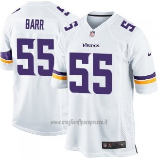 Maglia NFL Game Bambino Minnesota Vikings Barr Bianco
