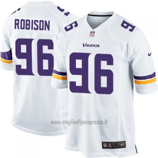 Maglia NFL Game Bambino Minnesota Vikings Robinson Bianco