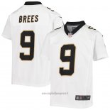 Maglia NFL Game Bambino New Orleans Saints Drew Brees Bianco