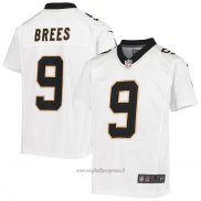 Maglia NFL Game Bambino New Orleans Saints Drew Brees Bianco