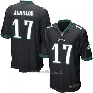 Maglia NFL Game Bambino Philadelphia Eagles Agholor Nero
