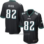 Maglia NFL Game Bambino Philadelphia Eagles Quick Nero