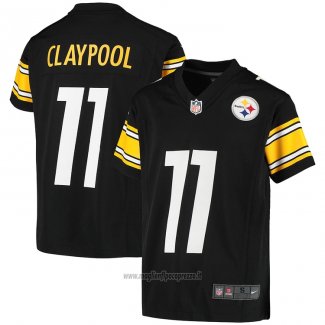 Maglia NFL Game Bambino Pittsburgh Steelers Chase Claypool Nero