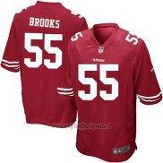 Maglia NFL Game Bambino San Francisco 49ers Brooks Rosso