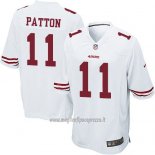Maglia NFL Game Bambino San Francisco 49ers Patton Bianco