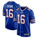 Maglia NFL Game Buffalo Bills John Marrone Home Blu