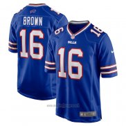 Maglia NFL Game Buffalo Bills John Marrone Home Blu