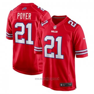 Maglia NFL Game Buffalo Bills Jordan Poyer Alternato Rosso