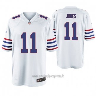 Maglia NFL Game Buffalo Bills Zay Jones Throwback Bianco