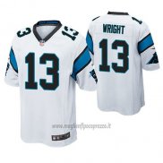 Maglia NFL Game Carolina Panthers Jarius Wright Bianco