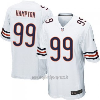 Maglia NFL Game Chicago Bears Hampton Bianco