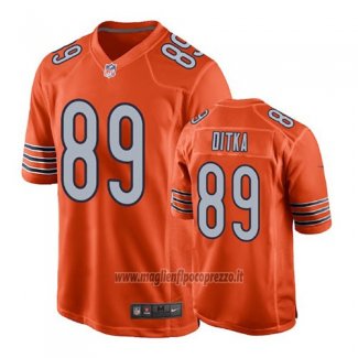 Maglia NFL Game Chicago Bears Mike Ditka Arancione Alternate