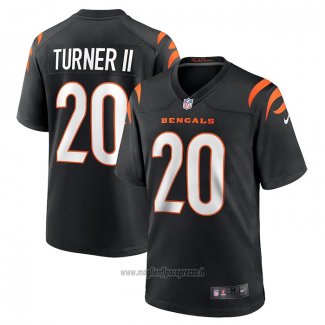 Maglia NFL Game Cincinnati Bengals Dj Turner II Nero