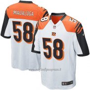 Maglia NFL Game Cincinnati Bengals Maualuga Bianco