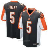 Maglia NFL Game Cincinnati Bengals Ryan Finley Nero