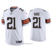 Maglia NFL Game Cleveland Browns 2020 Denzel Ward Vapor Bianco