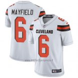 Maglia NFL Game Cleveland Browns 6 Baker Mayfield Bianco Vapor Untouchable
