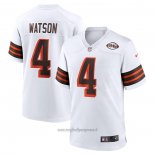 Maglia NFL Game Cleveland Browns Deshaun Watson Alternato Bianco