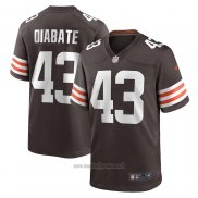 Maglia NFL Game Cleveland Browns Mohamoud Diabate Marrone