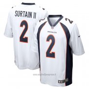 Maglia NFL Game Denver Broncos Patrick Surtain II Bianco