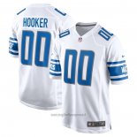 Maglia NFL Game Detroit Lions Hendon Hooker 2023 NFL Draft Pick Bianco
