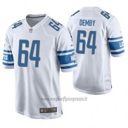 Maglia NFL Game Detroit Lions Jamil Demby Bianco