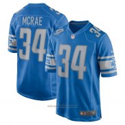 Maglia NFL Game Detroit Lions Tony Mcrae Blu
