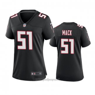 Maglia NFL Game Donna Atlanta Falcons Alex Mack Throwback 2020 Nero