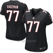 Maglia NFL Game Donna Atlanta Falcons Hageman Nero