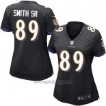Maglia NFL Game Donna Baltimore Ravens Smith Sr Nero
