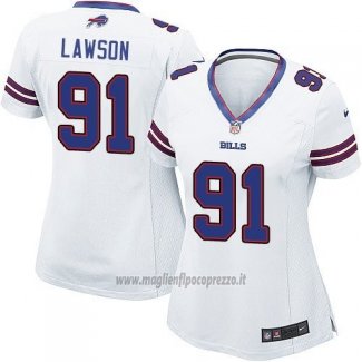 Maglia NFL Game Donna Buffalo Bills Lawson Bianco