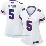Maglia NFL Game Donna Buffalo Bills Taylor Bianco