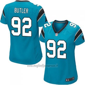 Maglia NFL Game Donna Carolina Panthers Butler Blu