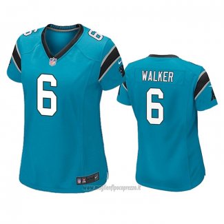 Maglia NFL Game Donna Carolina Panthers P.j. Walker Blu