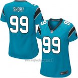 Maglia NFL Game Donna Carolina Panthers Short Blu