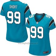 Maglia NFL Game Donna Carolina Panthers Short Blu