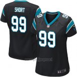 Maglia NFL Game Donna Carolina Panthers Short Nero