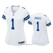Maglia NFL Game Donna Dallas Cowboys Ben Dinucci Bianco