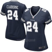 Maglia NFL Game Donna Dallas Cowboys Claiborne Blu