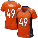 Maglia NFL Game Donna Denver Broncos Smith Arancione
