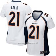 Maglia NFL Game Donna Denver Broncos Talib Bianco