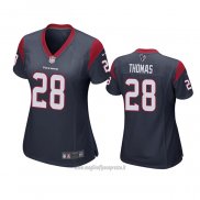 Maglia NFL Game Donna Houston Texans Michael Thomas Blu