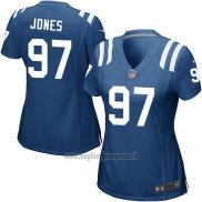 Maglia NFL Game Donna Indianapolis Colts Jones Blu