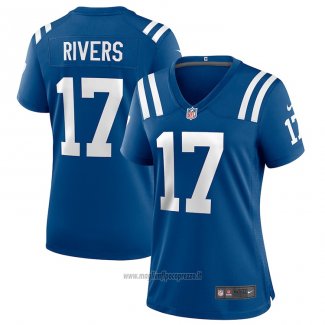 Maglia NFL Game Donna Indianapolis Colts Philip Rivers Blu