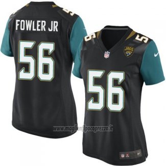 Maglia NFL Game Donna Jacksonville Jaguars Fowler Jr Nero